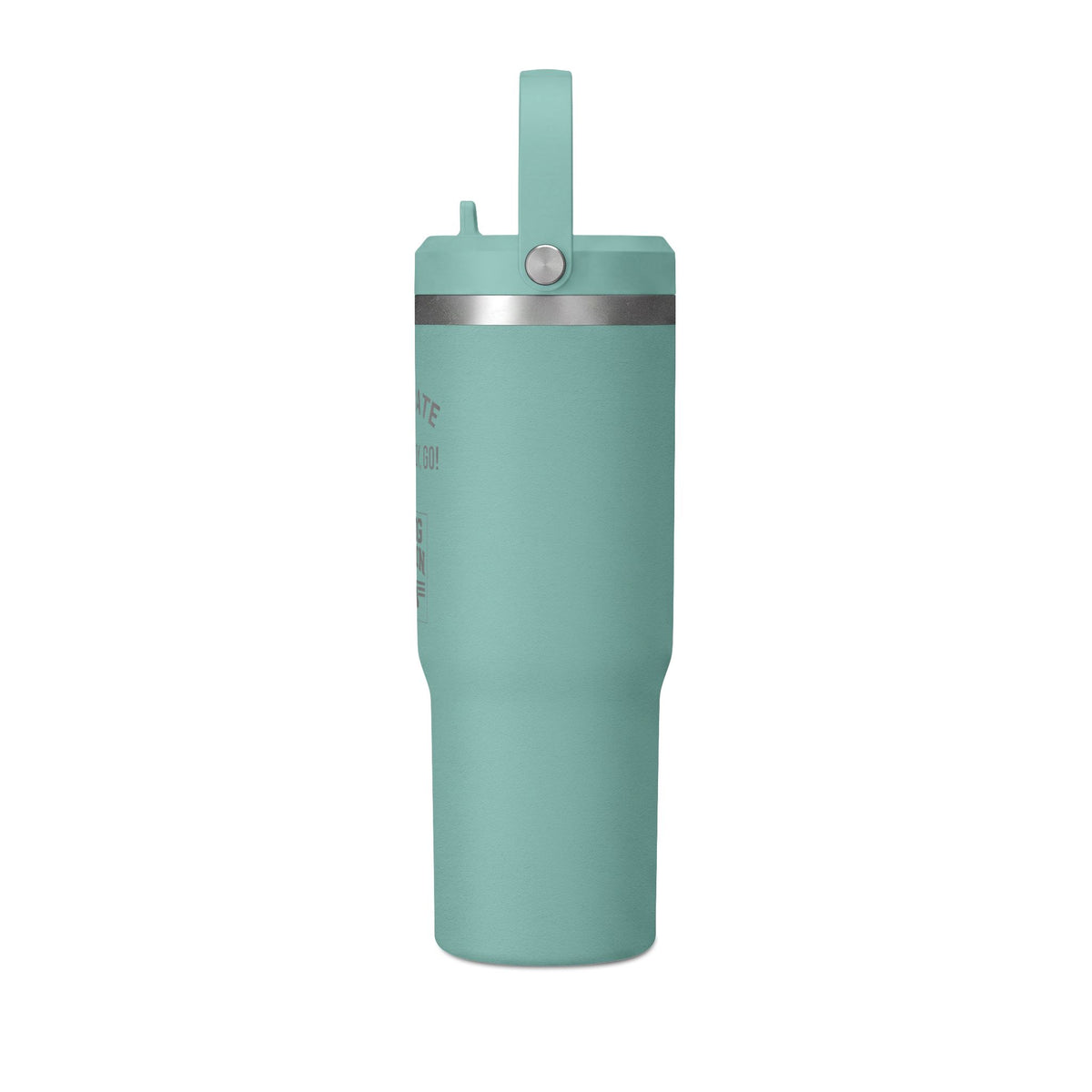 Hydrate + 5, 6, READY, GO! | 32oz Insulated Bottle with Built-In Straw