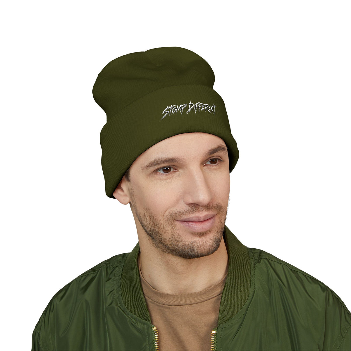 Stomp Different Unisex Knit Beanie