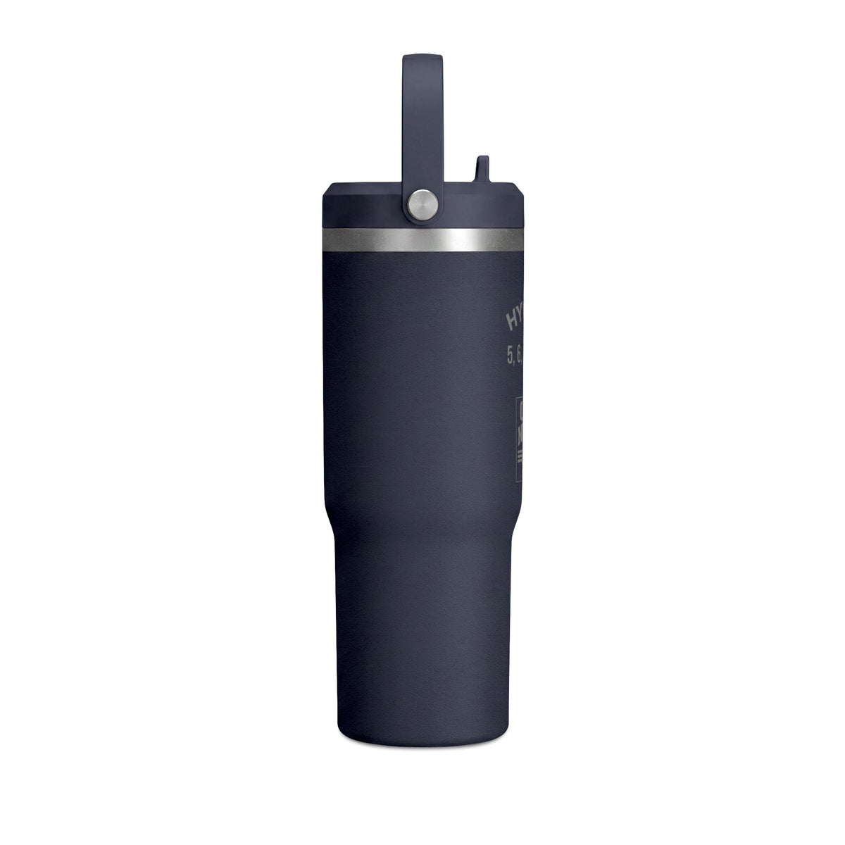 Hydrate + 5, 6, READY, GO! | 32oz Insulated Bottle with Built-In Straw
