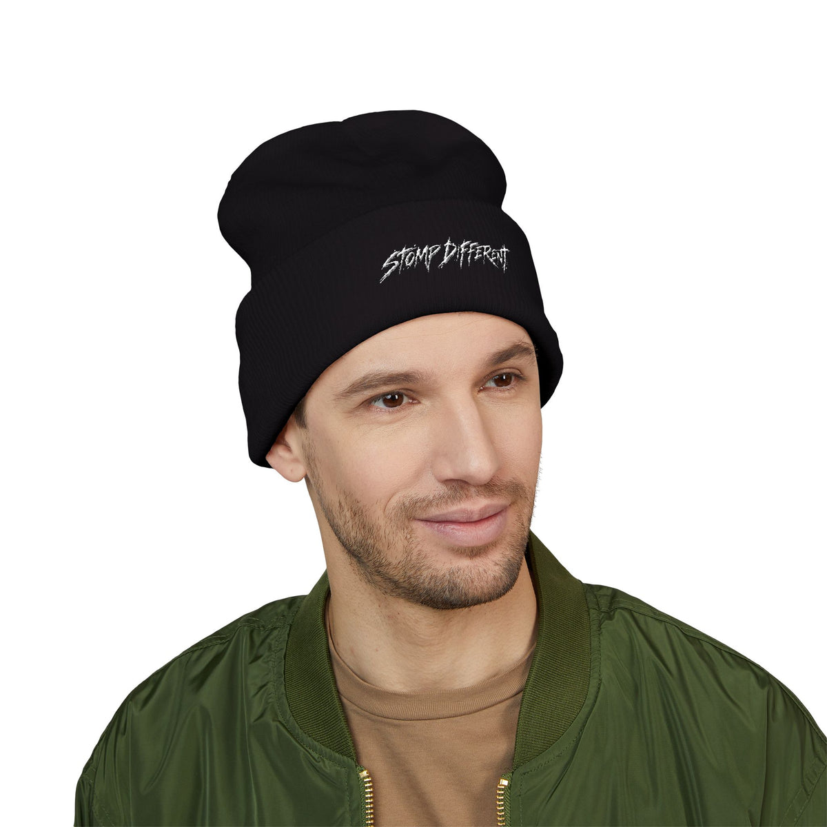 Stomp Different Unisex Knit Beanie