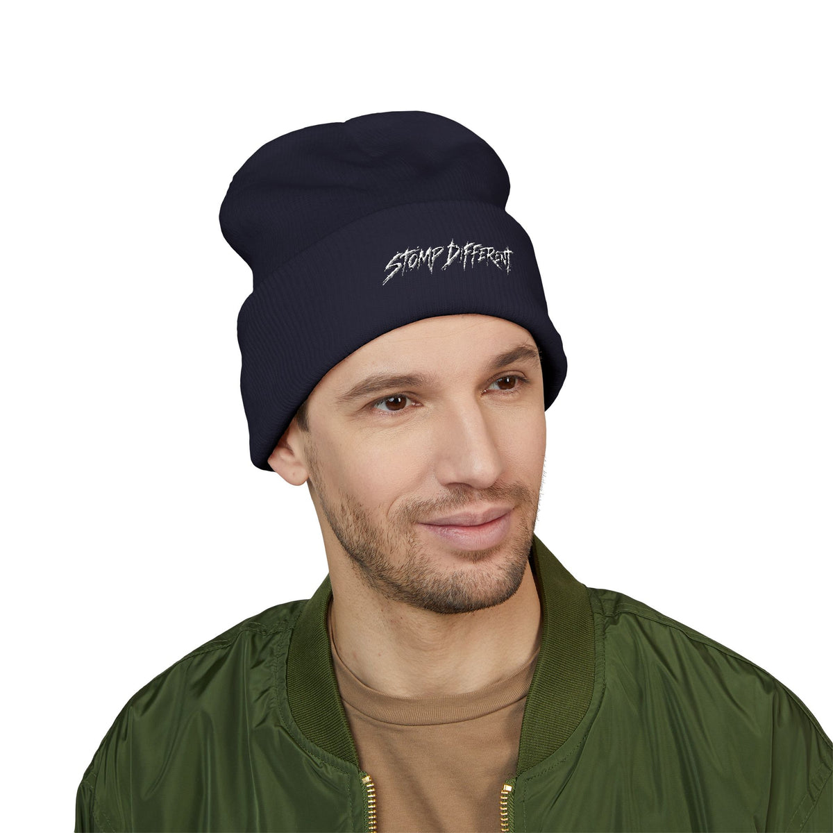 Stomp Different Unisex Knit Beanie