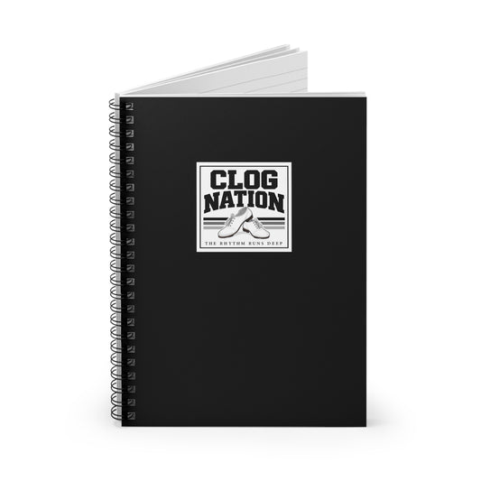 CLOG NATION Spiral Notebook