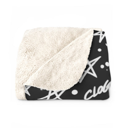 Clog. Clogger. Clogging. Sherpa Fleece Blanket