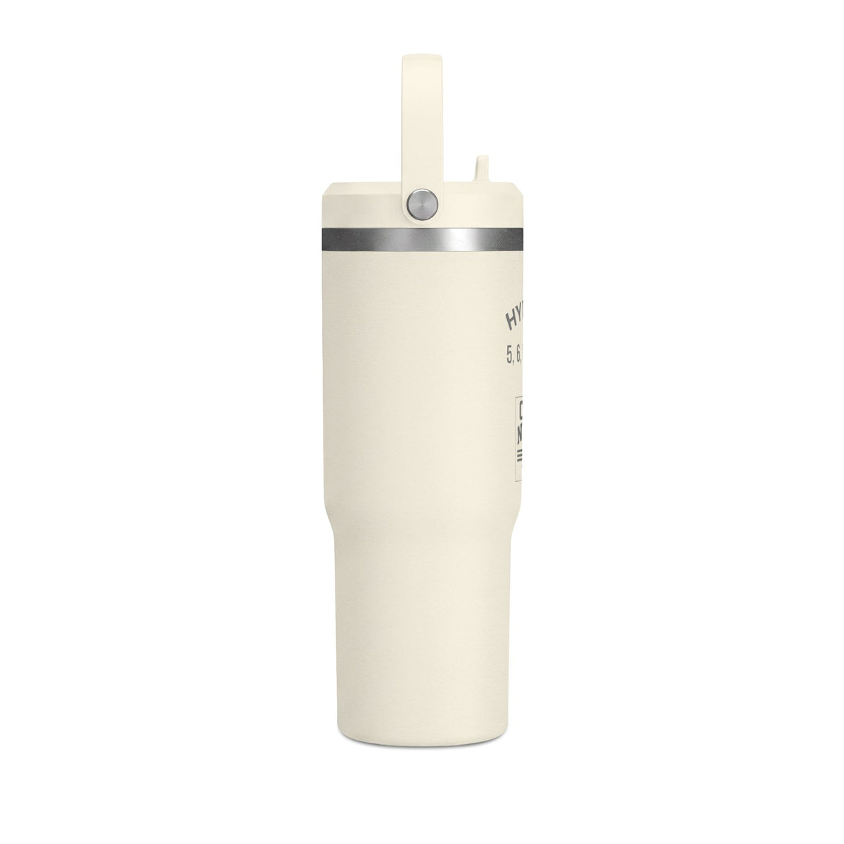 Hydrate + 5, 6, READY, GO! | 32oz Insulated Bottle with Built-In Straw