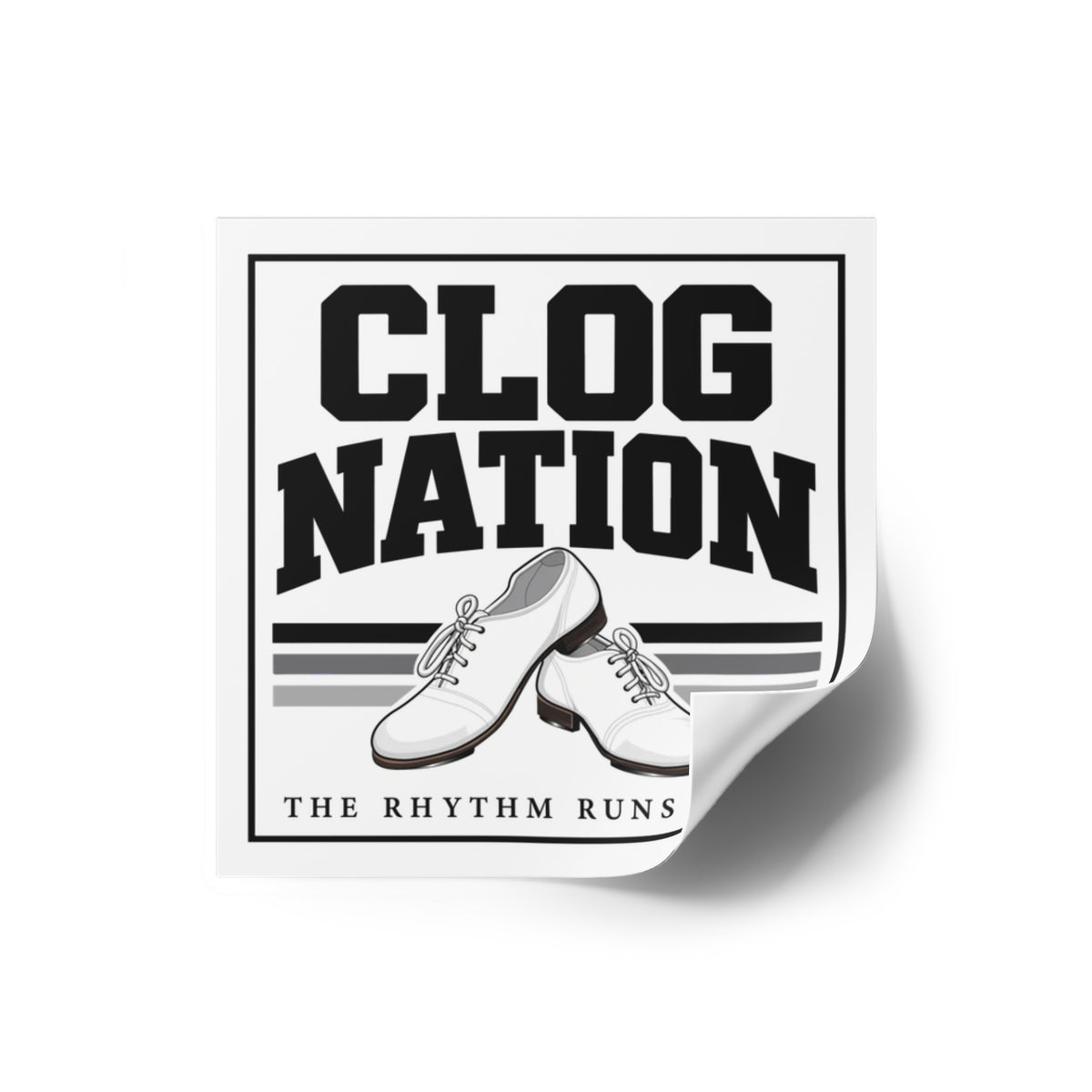 Clog Nation Sticker (Indoor/Outdoor)
