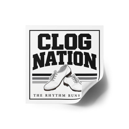 Clog Nation Sticker (Indoor/Outdoor)