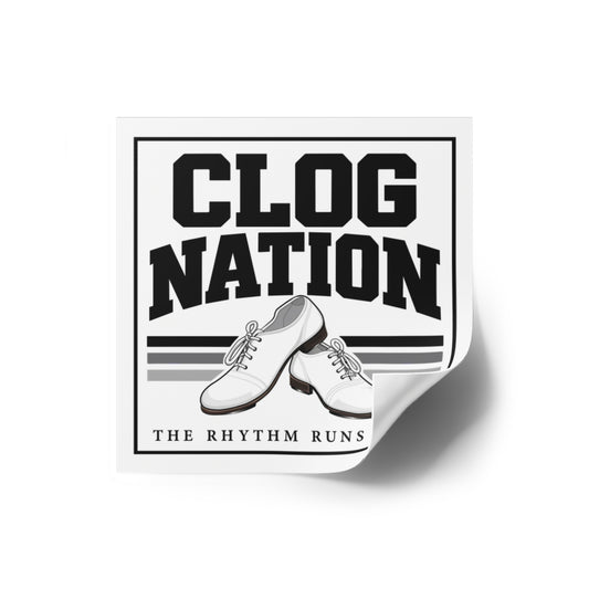 Clog Nation Sticker (Indoor/Outdoor)